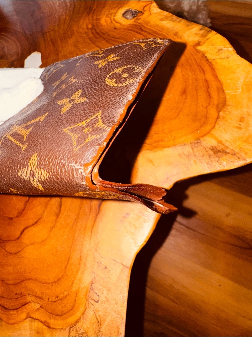 Louis Vuitton monogram bifold wallet men’s damaged - Picture 4 of 16